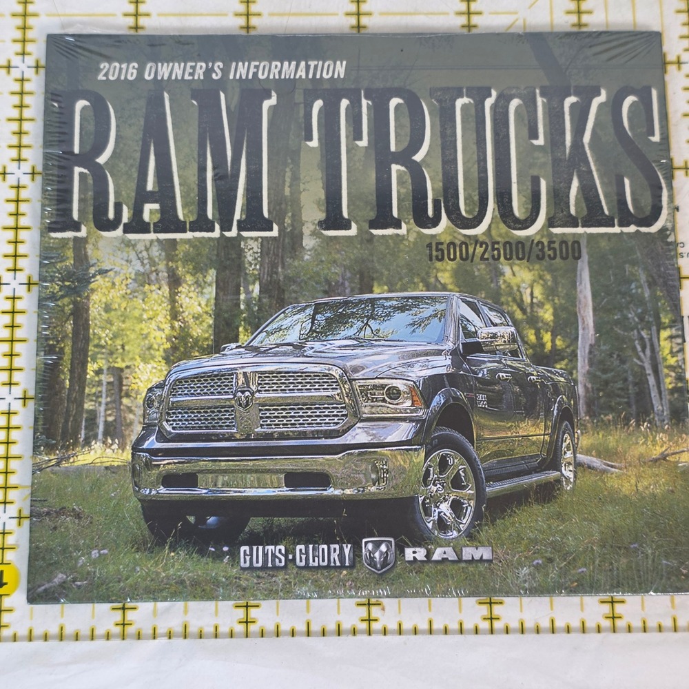 2016 Ram‎ Trucks 1500 2500 3500 Owners Information DVD Manual New Sealed